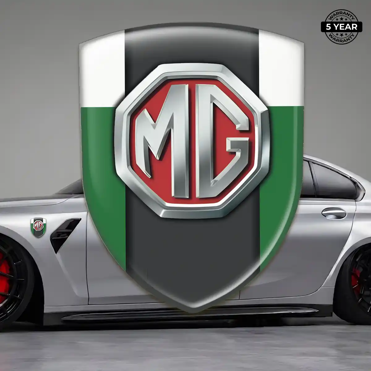 MG Silicone Emblem Interior Elegance