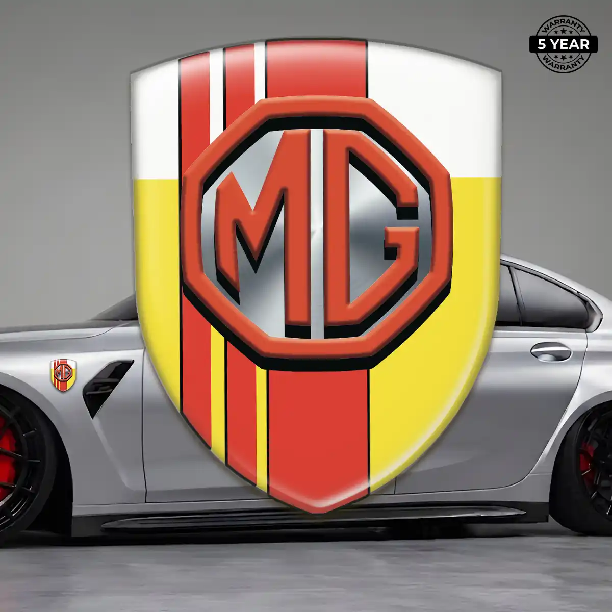 MG Silicone Emblem Interior Luxe