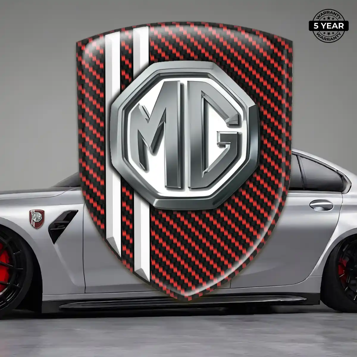 MG Silicone Emblem Premium Dome