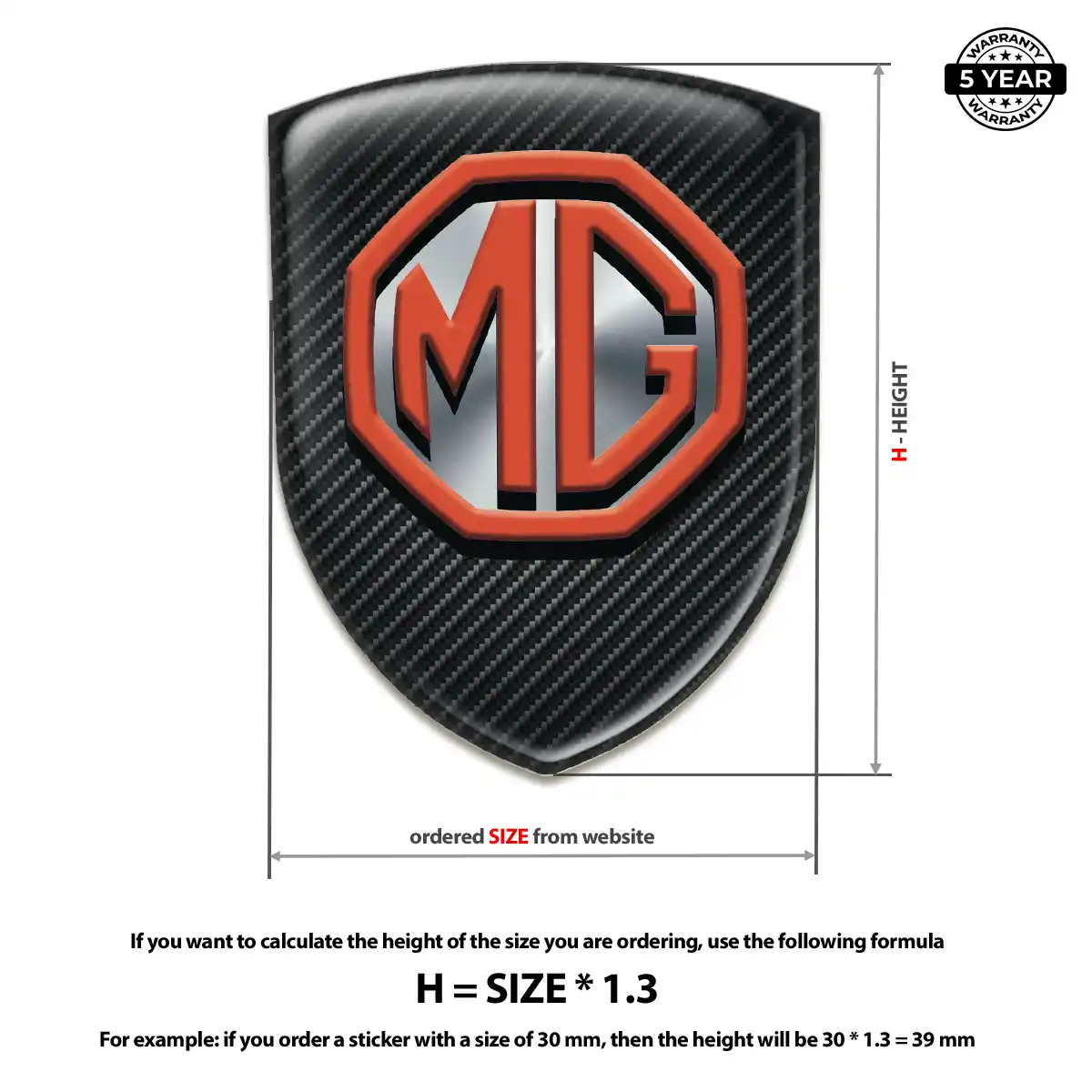 MG Silicone Sticker Elite Edition
