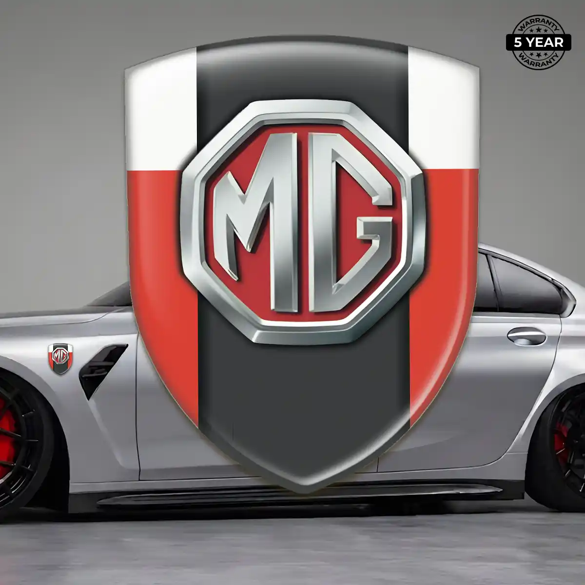 MG Silicone Sticker Premium Dome