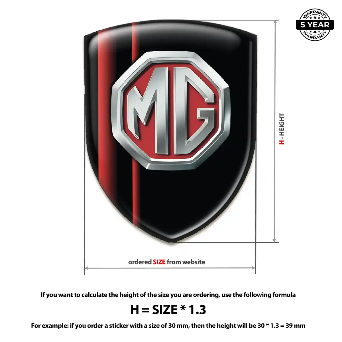 MG Sticker Deluxe Edition