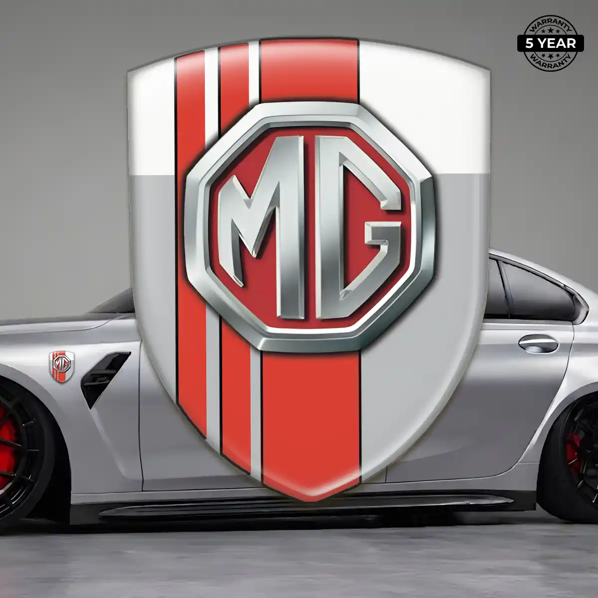 MG Sticker Premium Dome