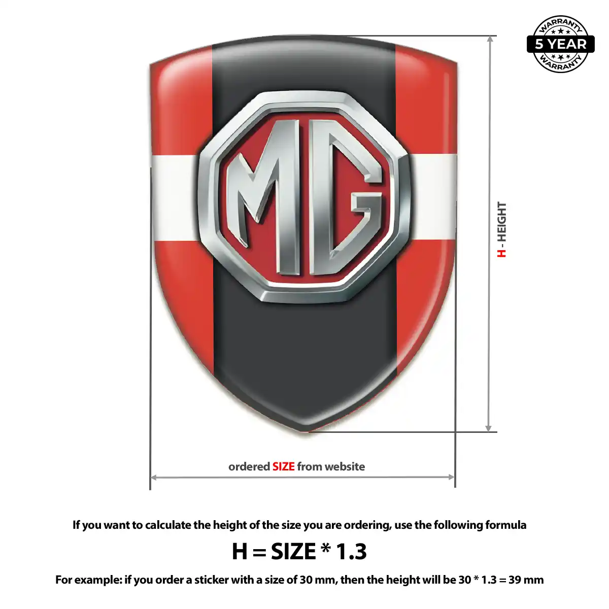 MG Sticker Prestige Line