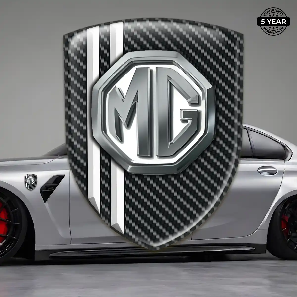 MG Vehicle Logo Sticker Cabin Style