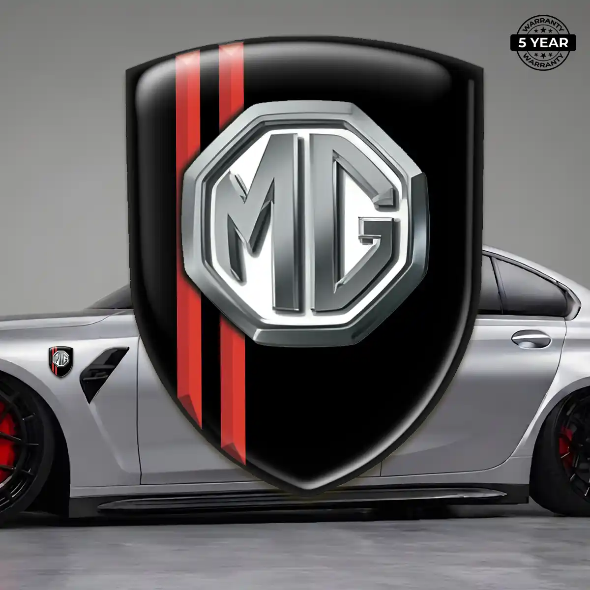 MG Vehicle Logo Sticker Elite Finish