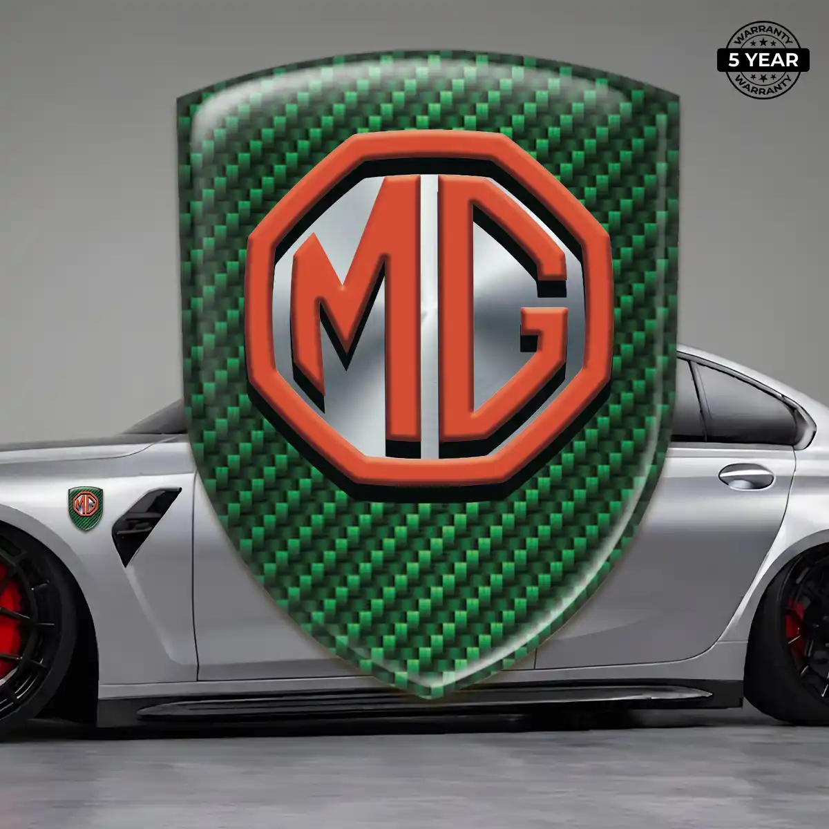 MG Vehicle Logo Sticker Interior Elegance
