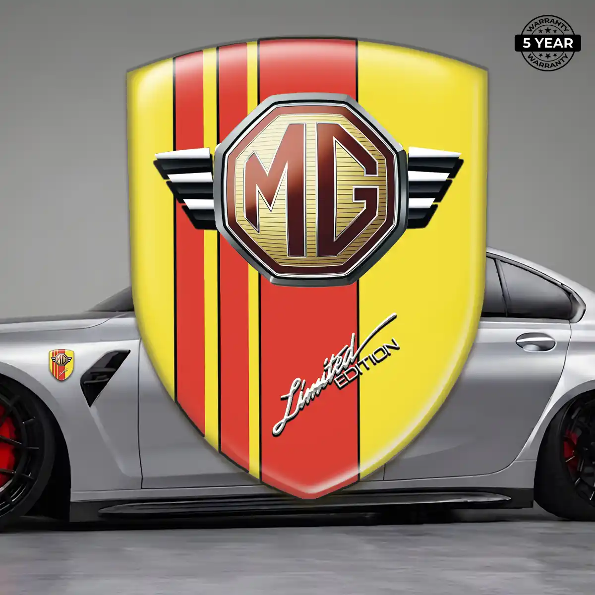 MG Vehicle Logo Sticker Resin Luxe