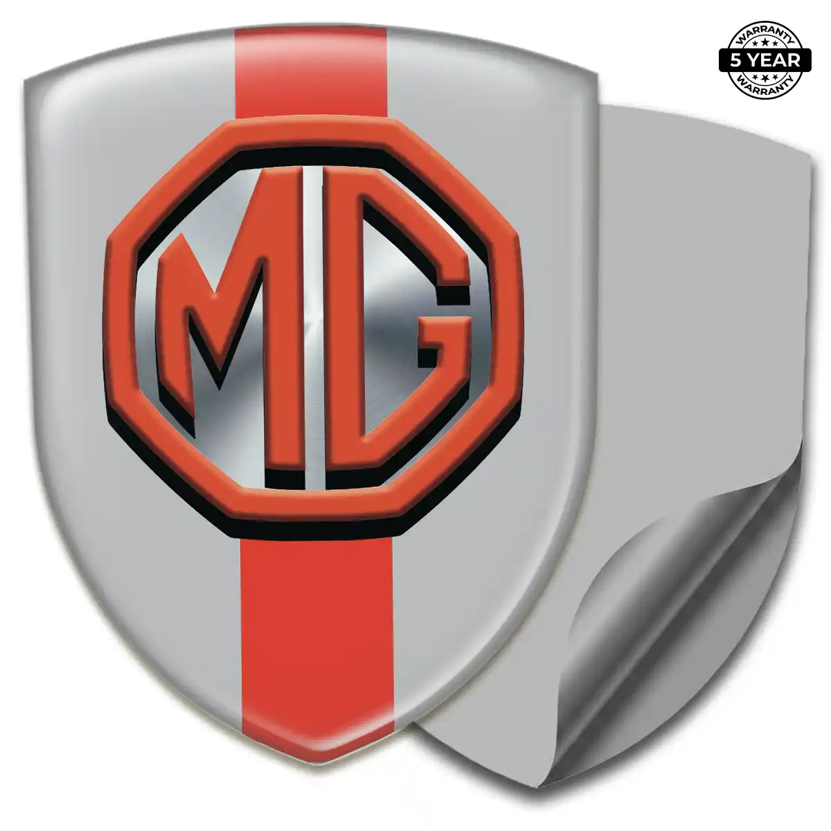 MG Vehicle Logo Sticker Sleek Style