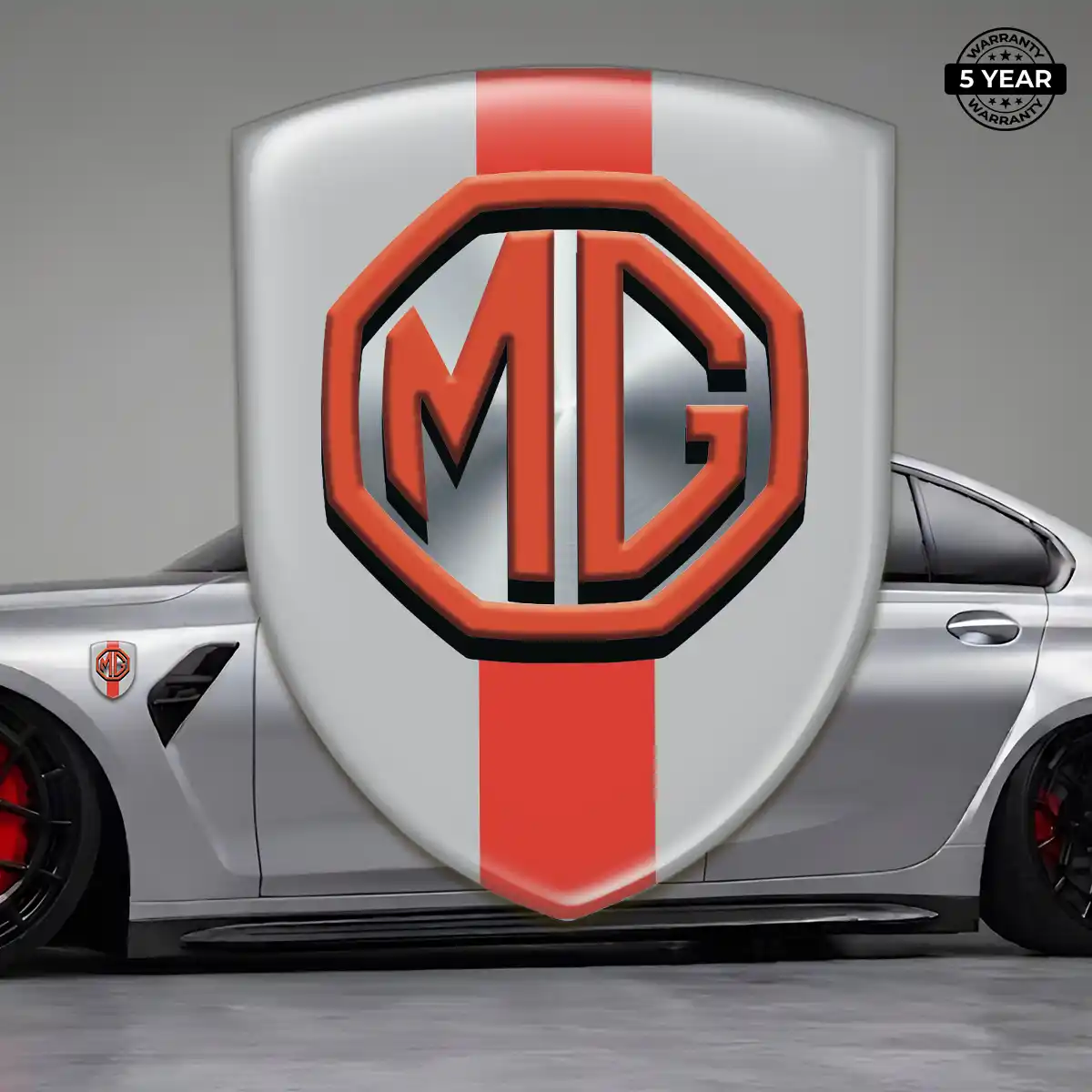 MG Vehicle Logo Sticker Sleek Style