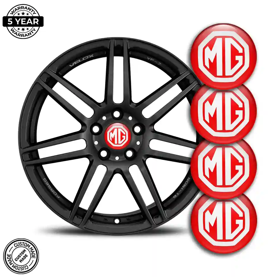 MG Wheel Emblem Self-Adhesive Sleek Style