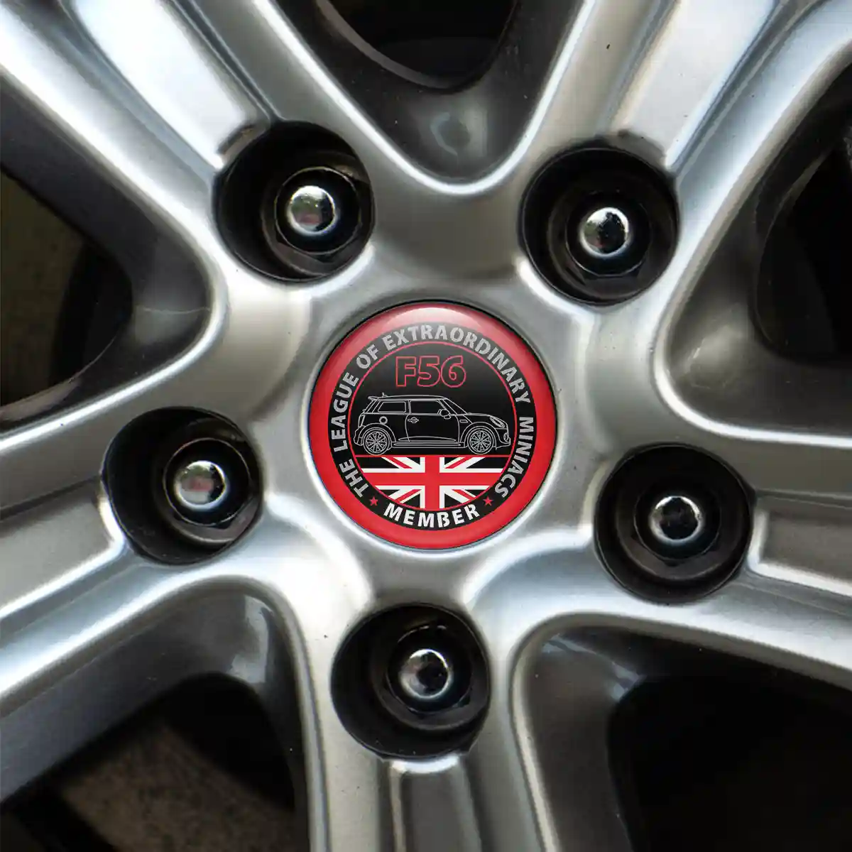 Mini Cooper Badge Emblems Center Cap Elite Finish