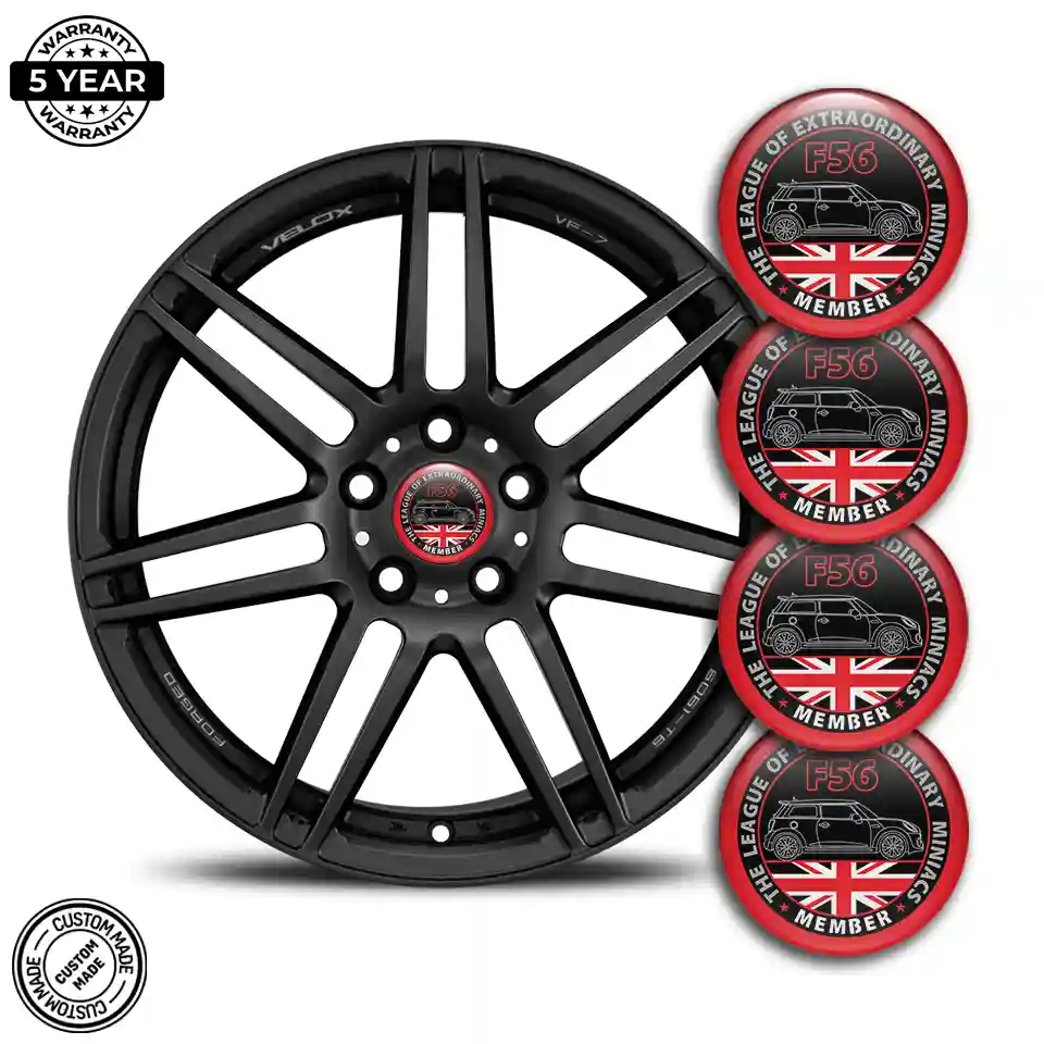 Mini Cooper Badge Emblems Center Cap Elite Finish
