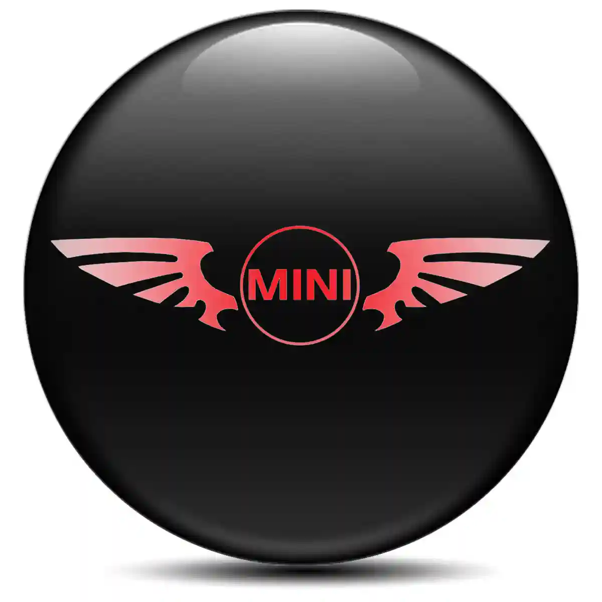 Mini Cooper Domed Emblem Self-Adhesive Sleek Style