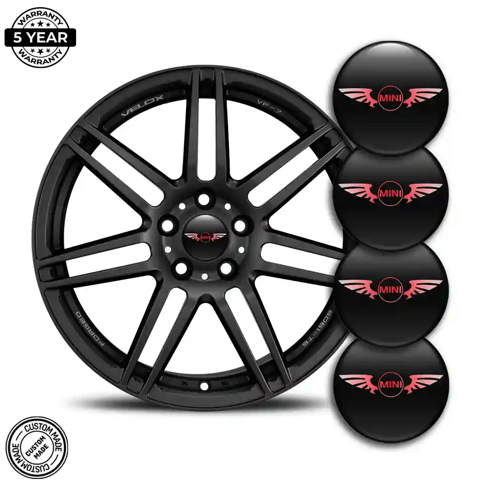 Mini Cooper Domed Emblem Self-Adhesive Sleek Style
