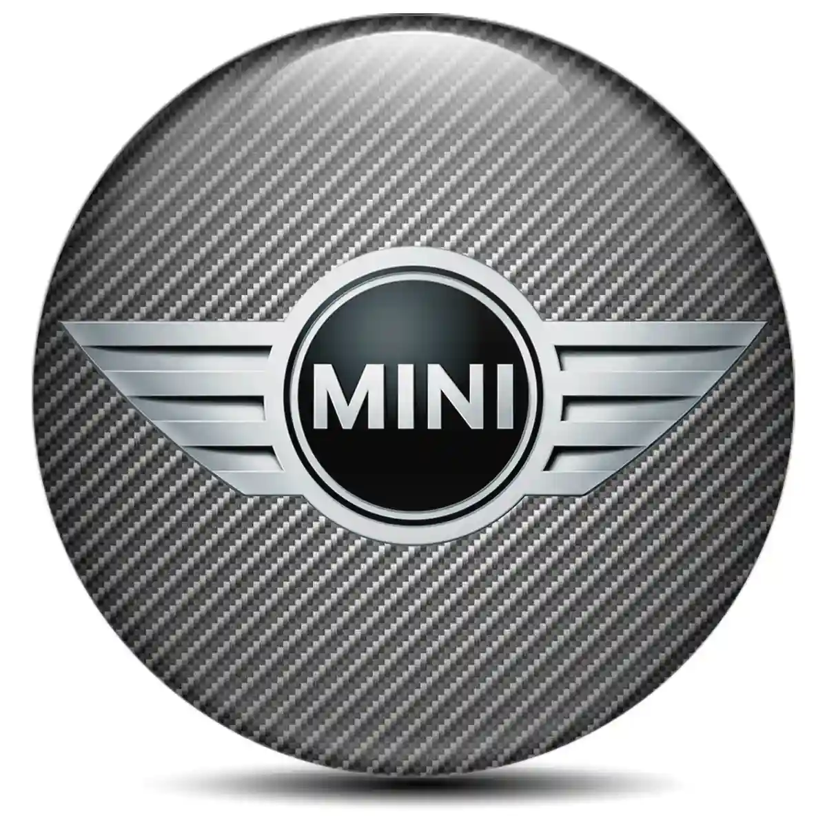 Mini Cooper Domed Emblem Sleek Style