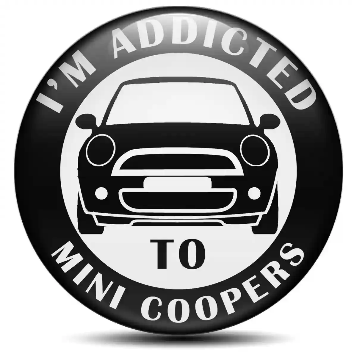 Mini Cooper Emblem Center Hup Cap Elite Finish
