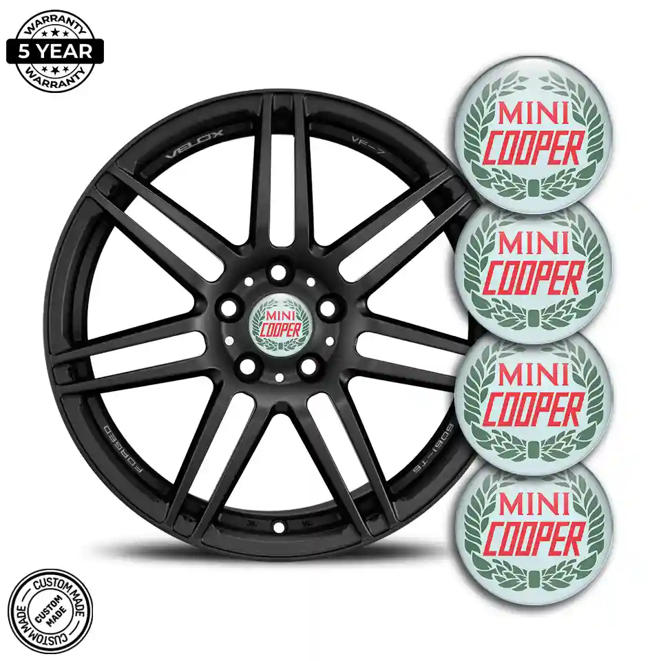 Mini Cooper Emblem Center Hup Cap Sleek Style