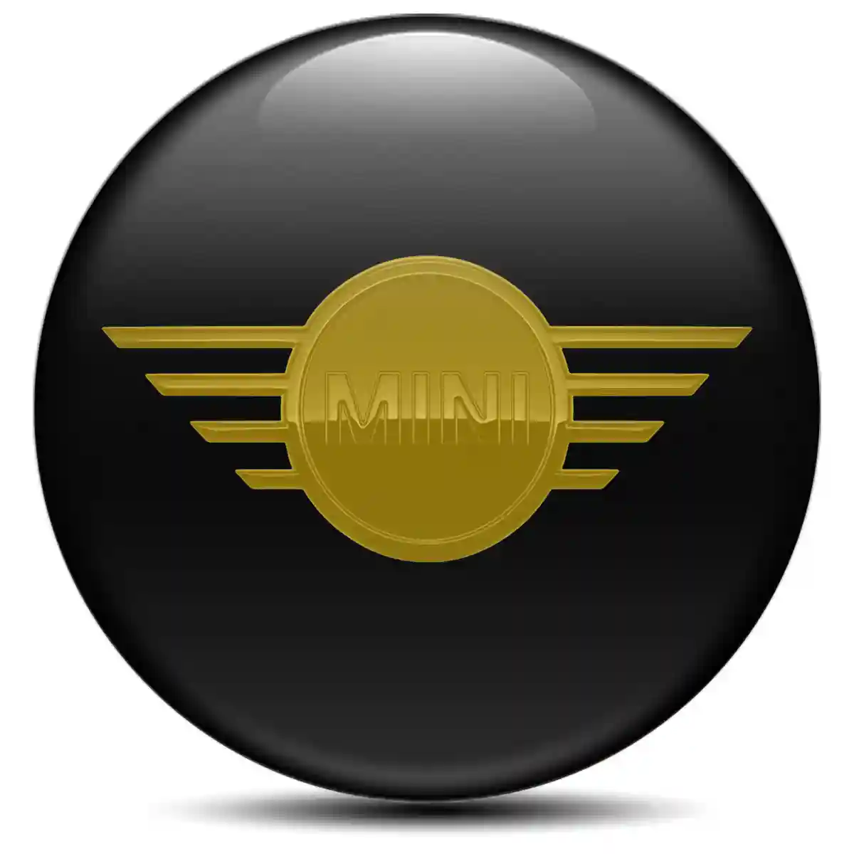 Mini Cooper Emblem Epoxy Self-Adhesive Sleek Style