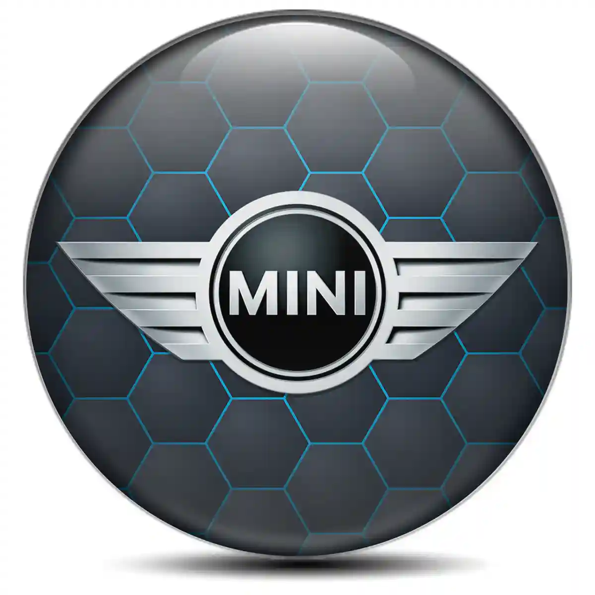 Mini Cooper Emblem Wheel Center Caps Refined Design