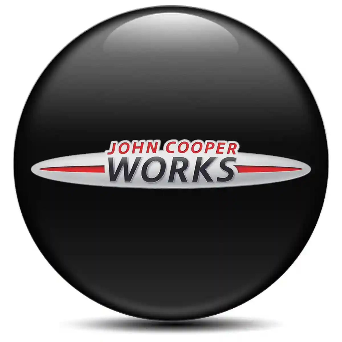 Mini Cooper John Cooper Domed Emblem Self-Adhesive Sleek Style