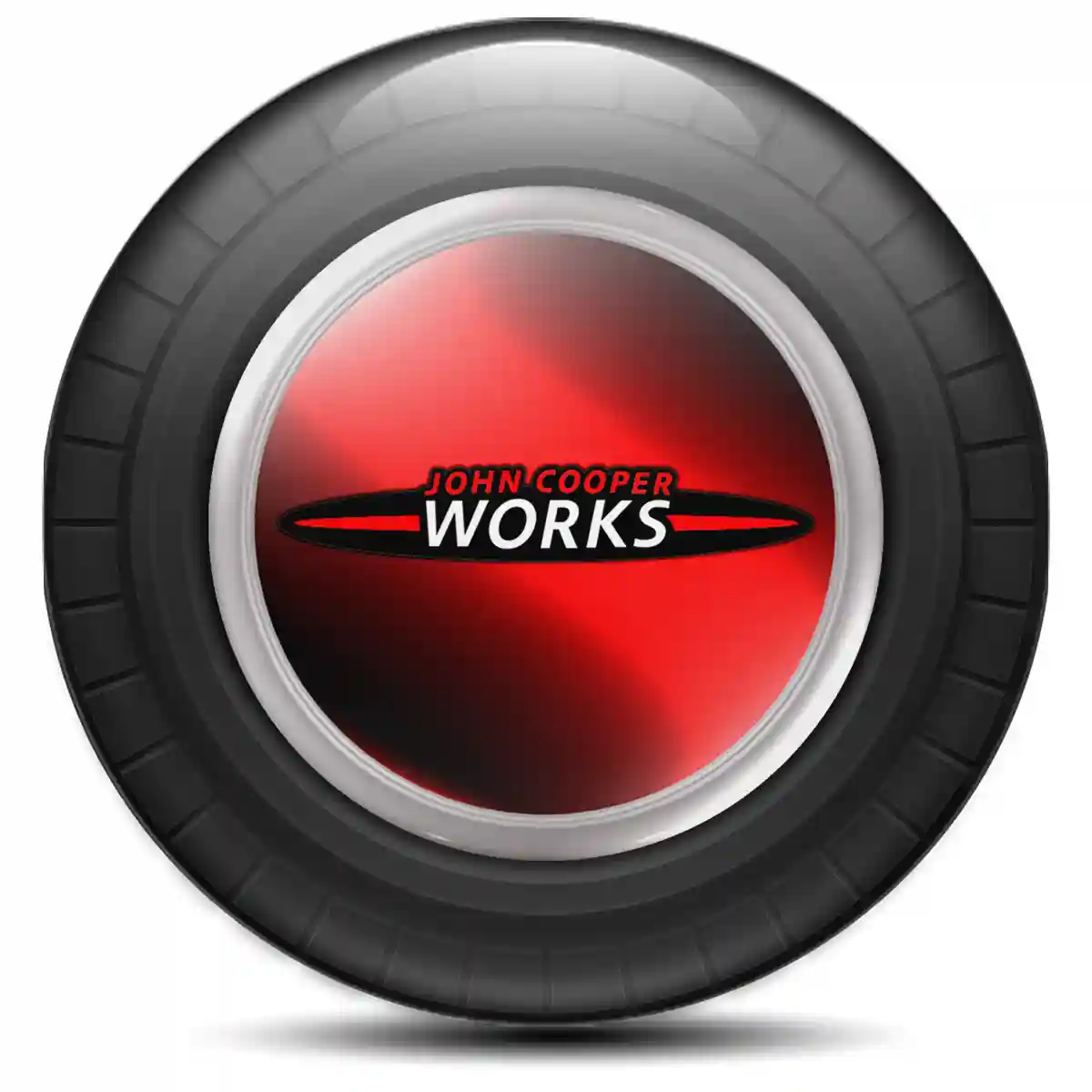 Mini Cooper John Cooper Domed Emblem Sleek Style