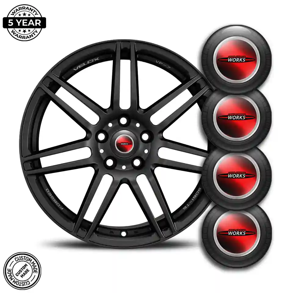 Mini Cooper John Cooper Domed Emblem Sleek Style