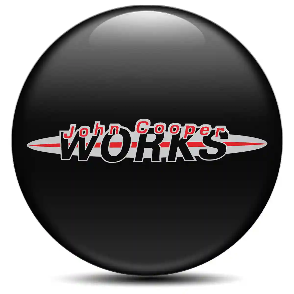 Mini Cooper John Cooper Domed Sticker Sleek Style