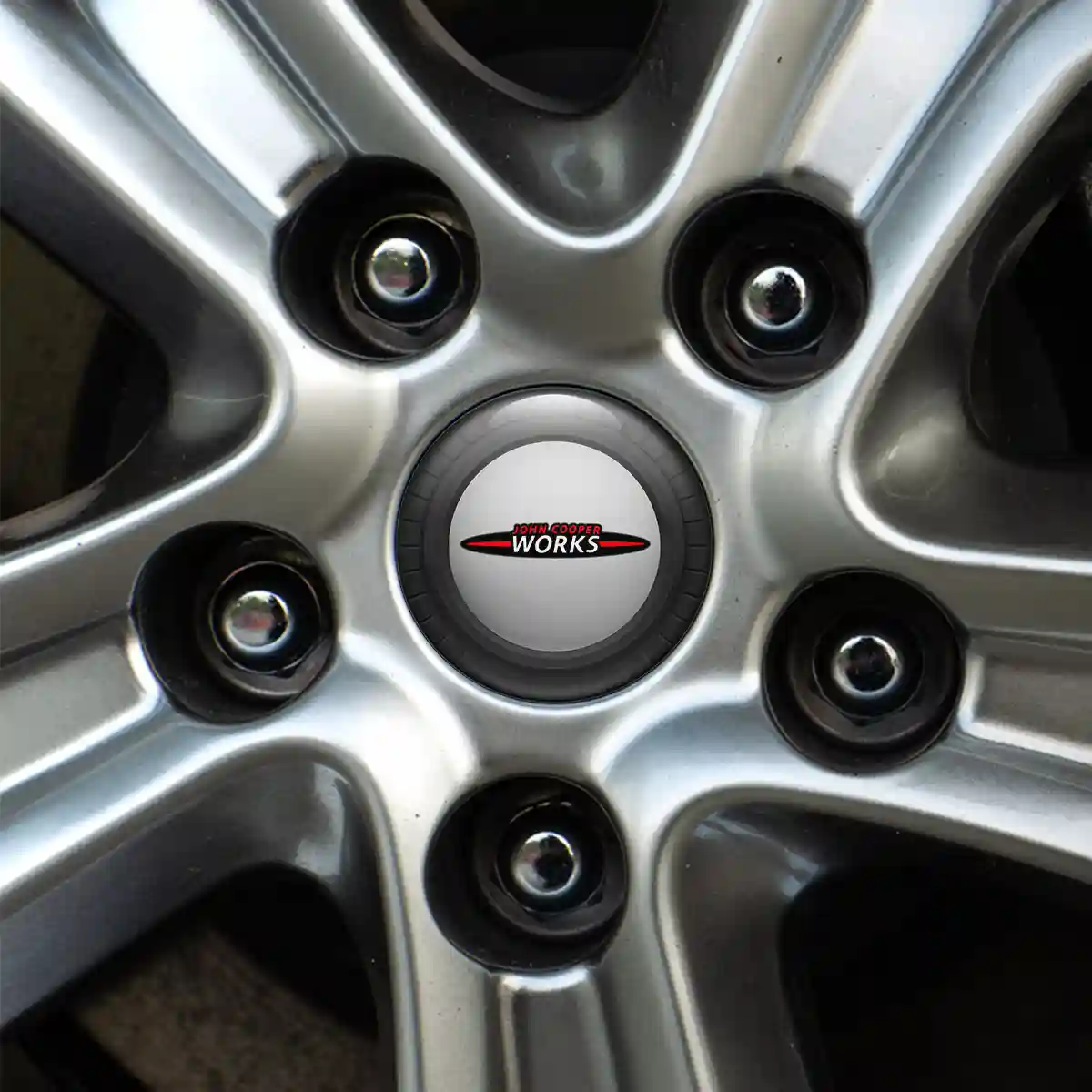 Mini Cooper John Cooper Emblem Badge Sleek Style