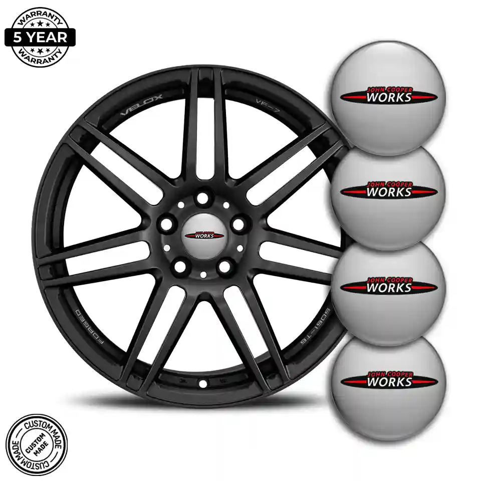 Mini Cooper John Cooper Emblem Center Hup Cap Sleek Style