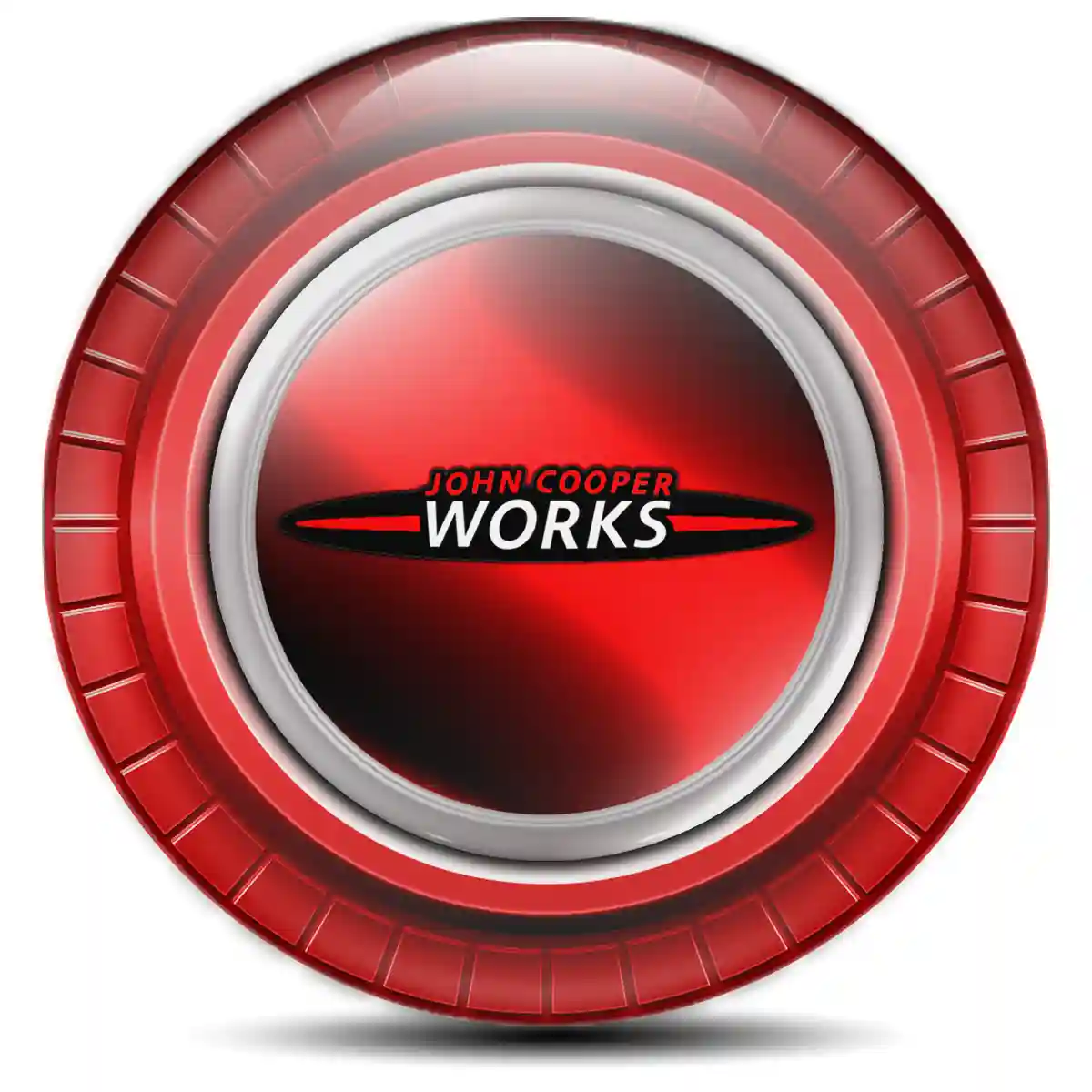 Mini Cooper John Cooper Logo Sticker Sleek Style