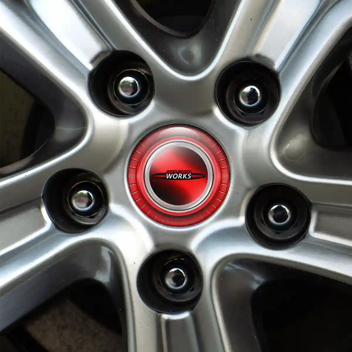 Mini Cooper John Cooper Logo Sticker Sleek Style