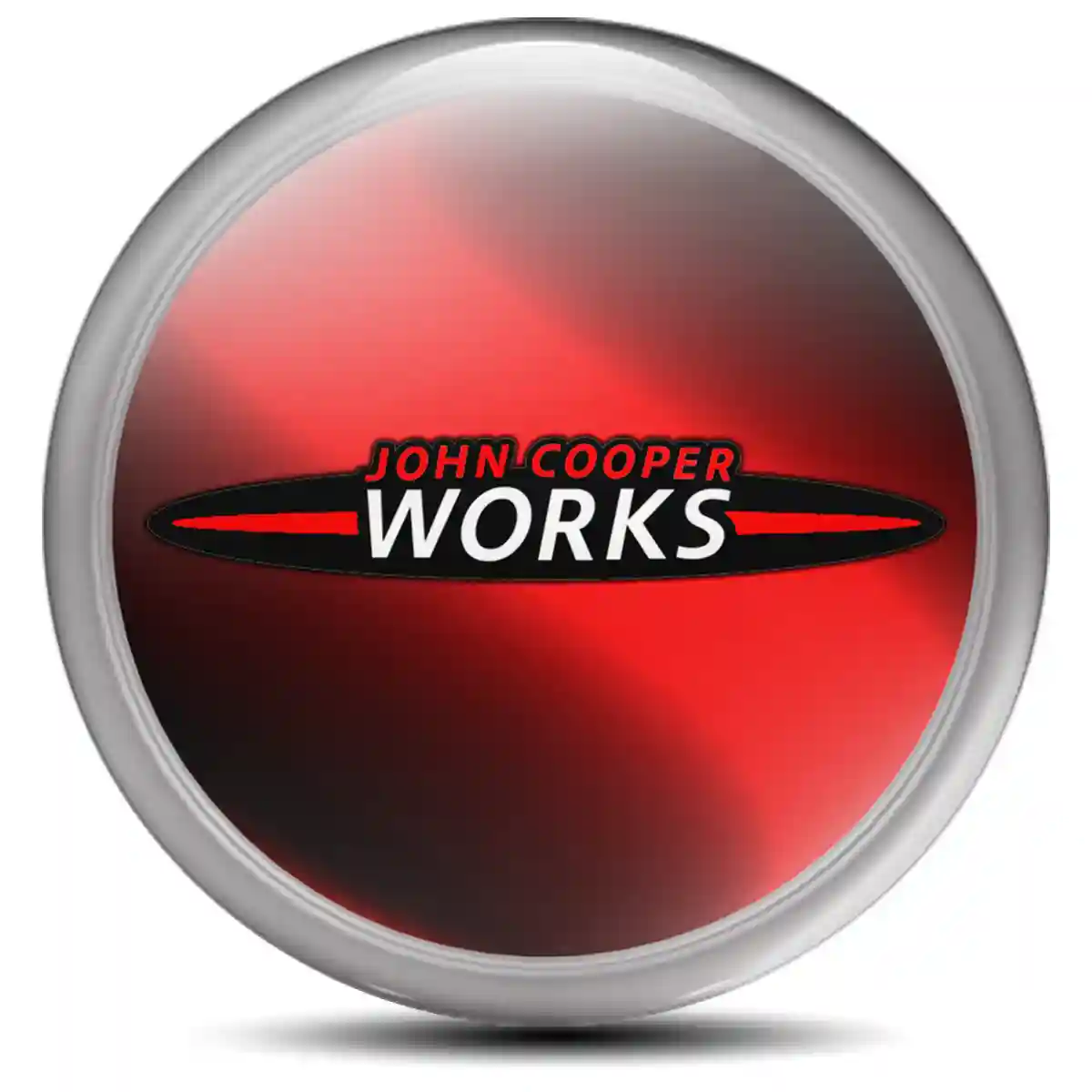 Mini Cooper John Cooper Wheel Emblems Sleek Style