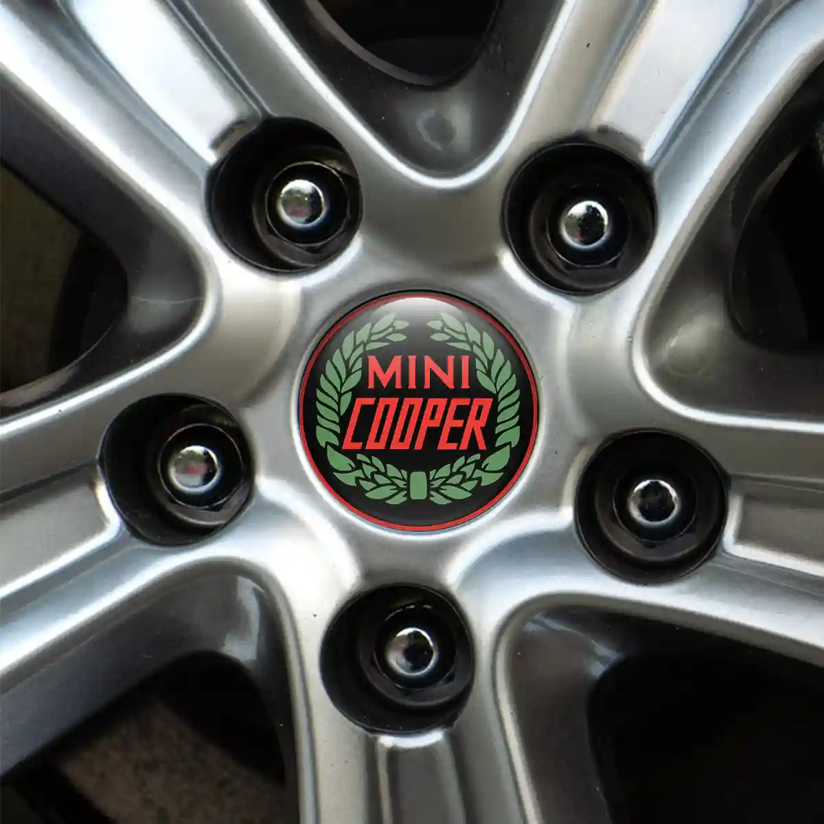Mini Cooper Logo Emblem Self-Adhesive Refined Design