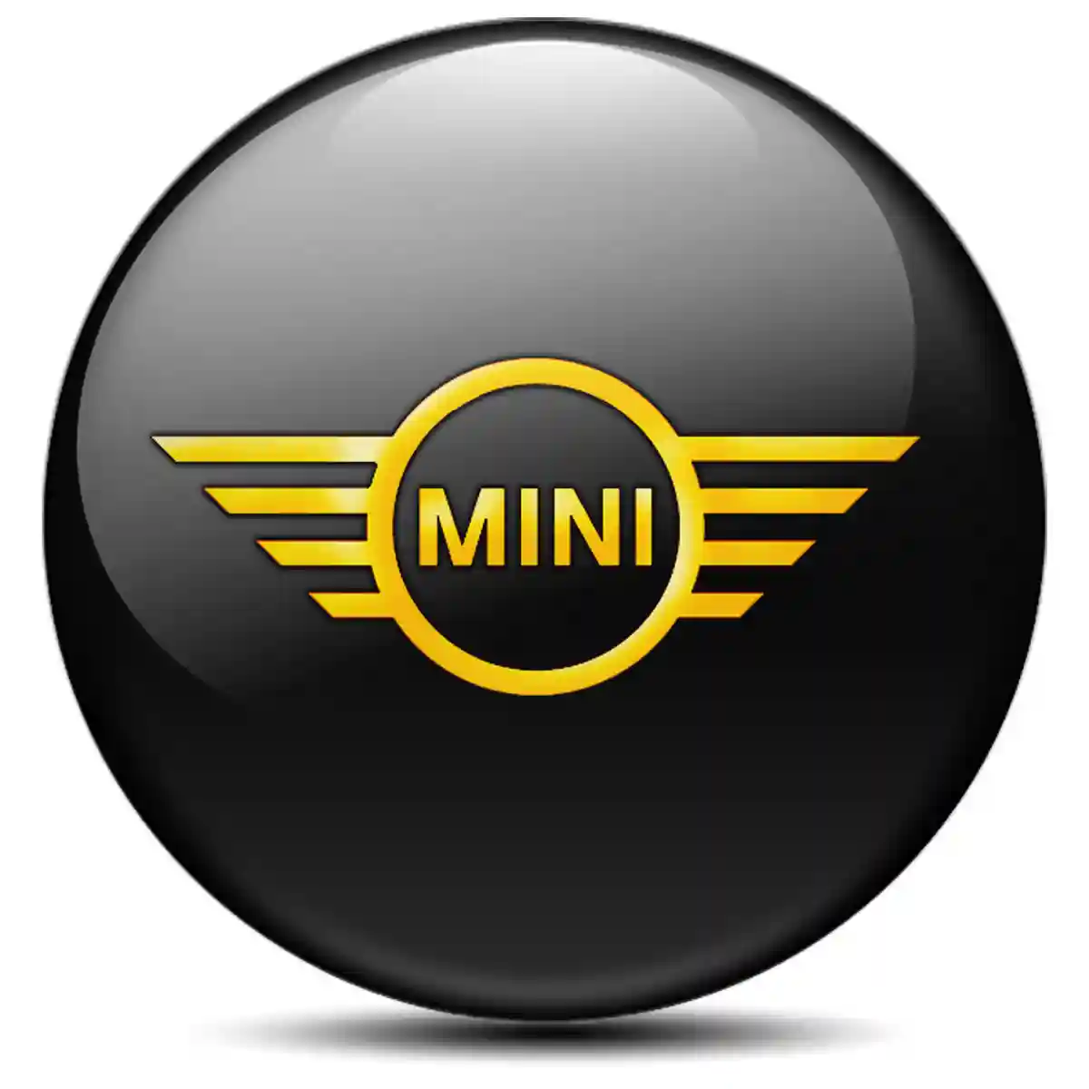Mini Cooper Logo Emblem Self-Adhesive Sleek Style