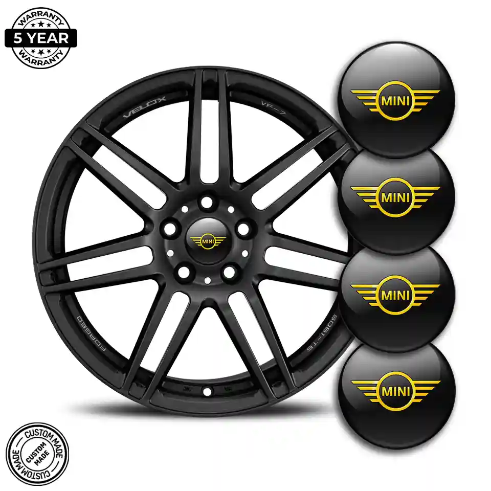 Mini Cooper Logo Emblem Self-Adhesive Sleek Style