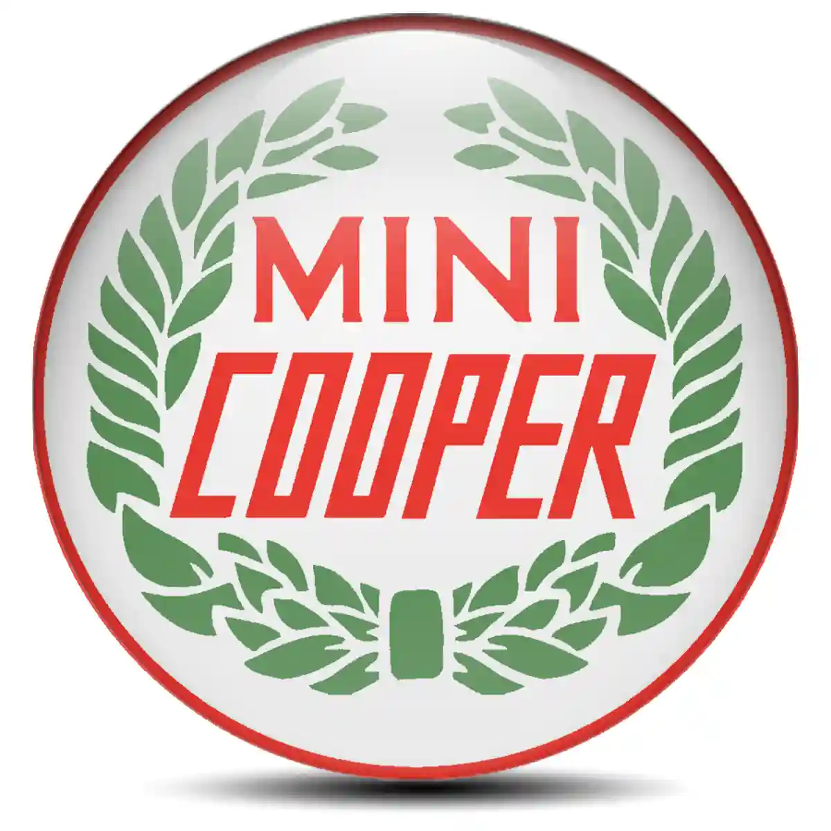 Mini Cooper Logo Silicone Badge Elite Finish