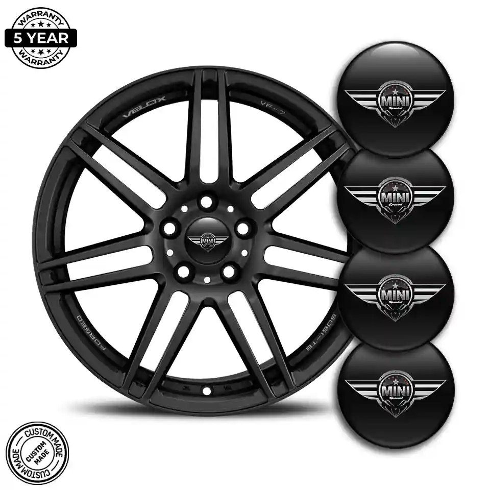 Mini Cooper Logo Silicone Emblem Elite Finish