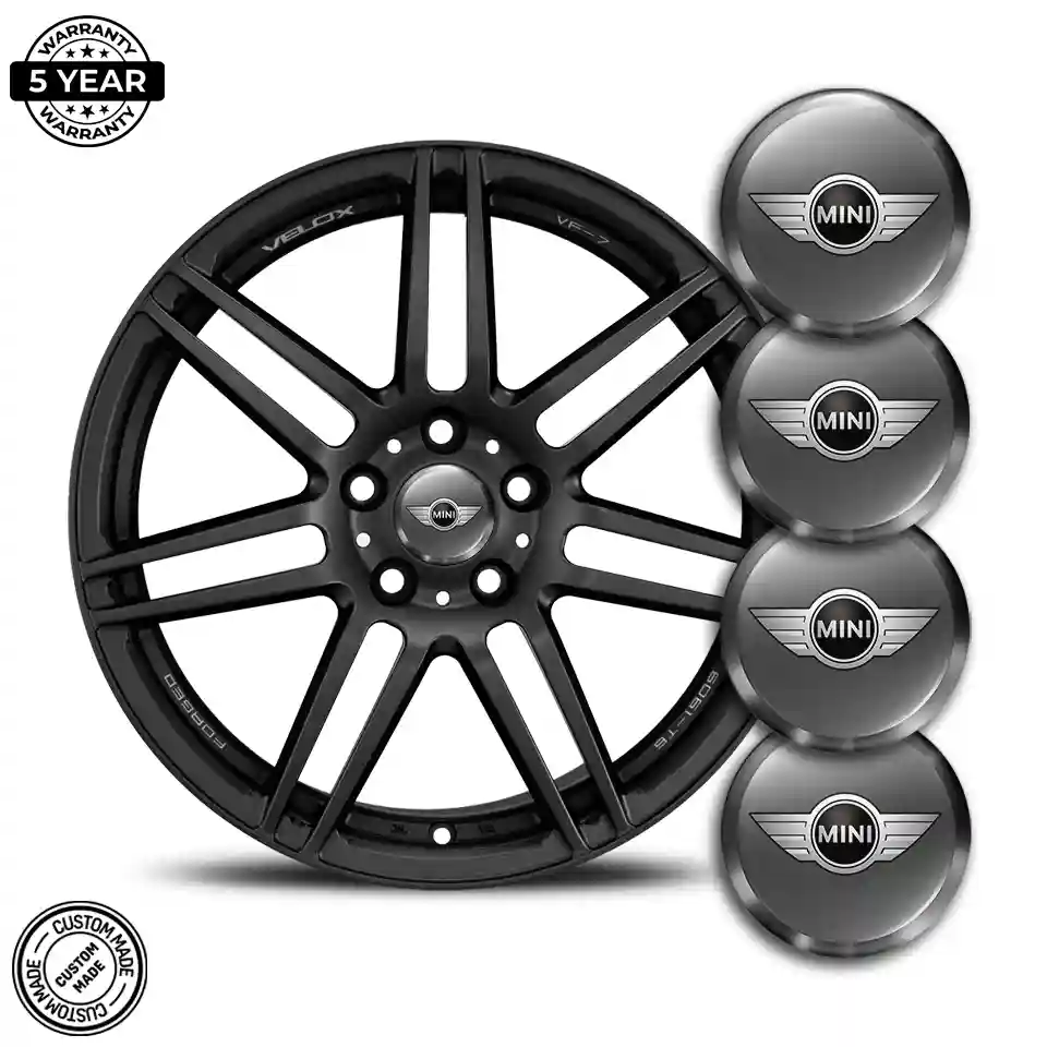 Mini Cooper Logo Silicone Emblem Refined Design