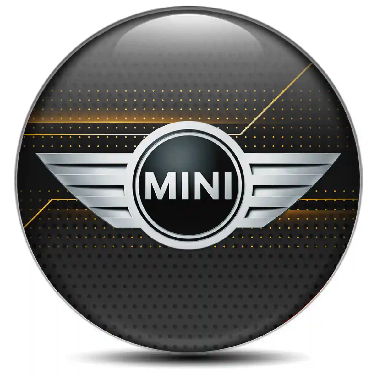Mini Cooper Logo Sticker Elite Finish