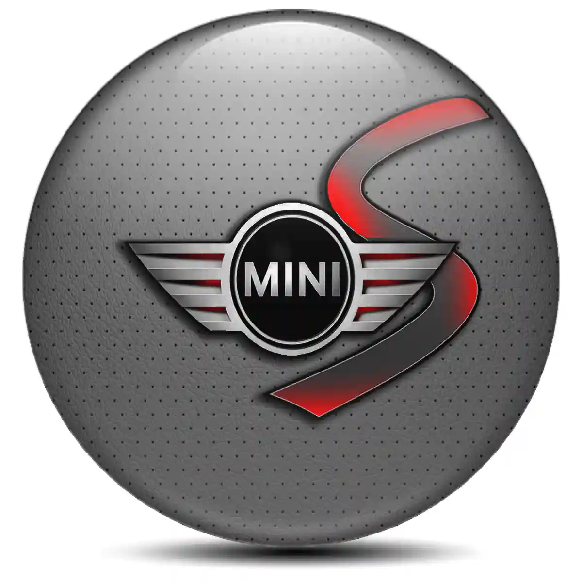 Mini Cooper S Domed Emblem Sleek Style