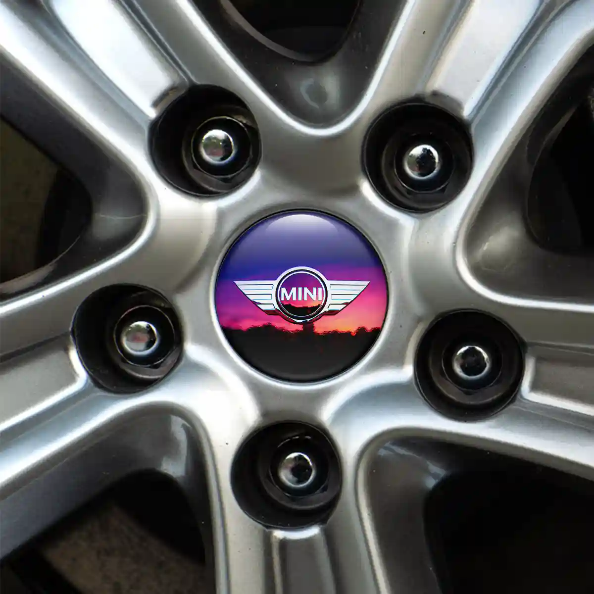 Mini Cooper Silicone Emblem Refined Design