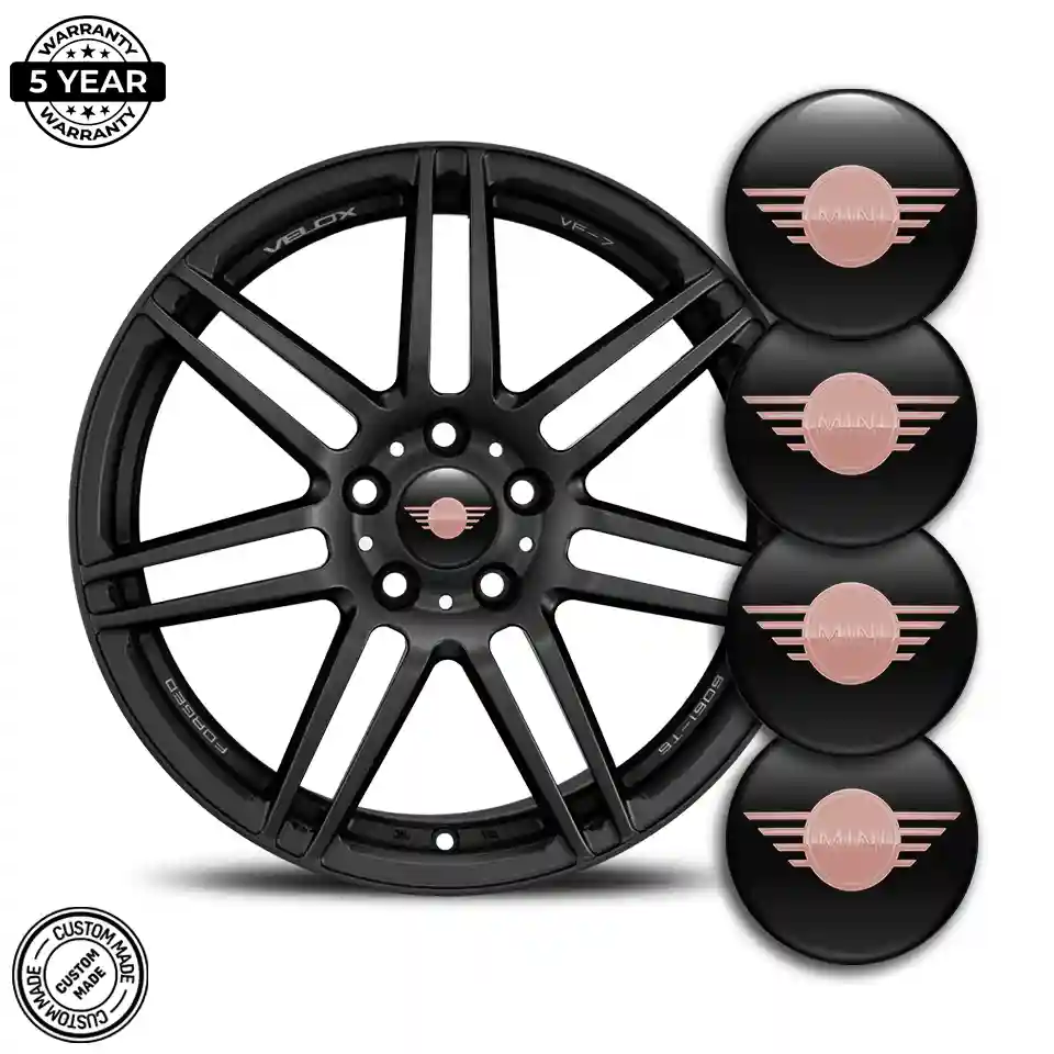 Mini Cooper Silicone Emblem Sleek Style
