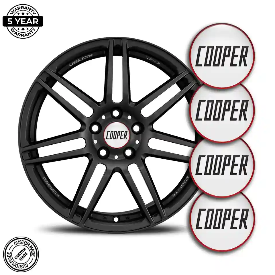 Mini Cooper Sticker Epoxy 3D Gel Sleek Style