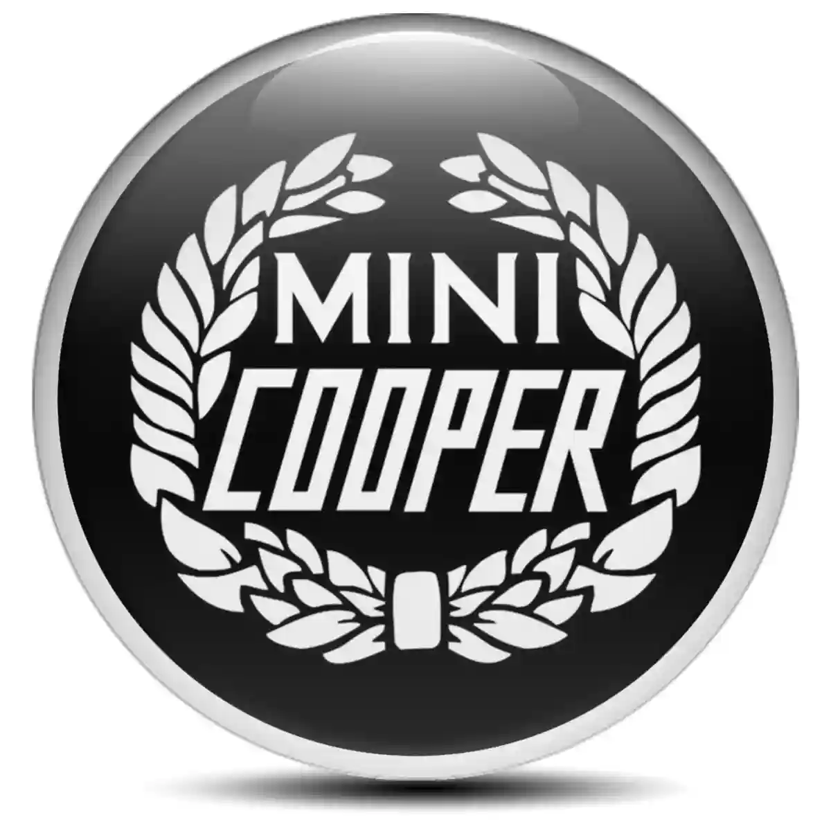 Mini Cooper Wheel Emblem Self-Adhesive Refined Design