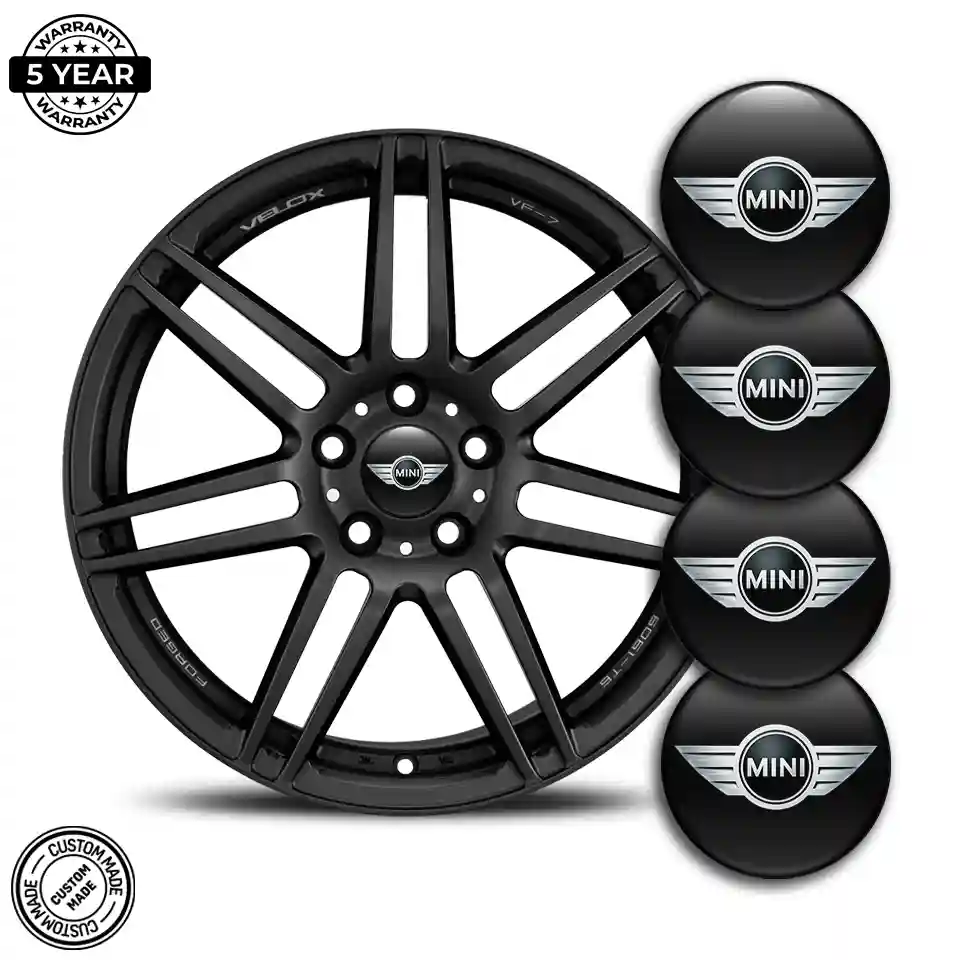 Mini Cooper Wheel Emblems Sleek Style