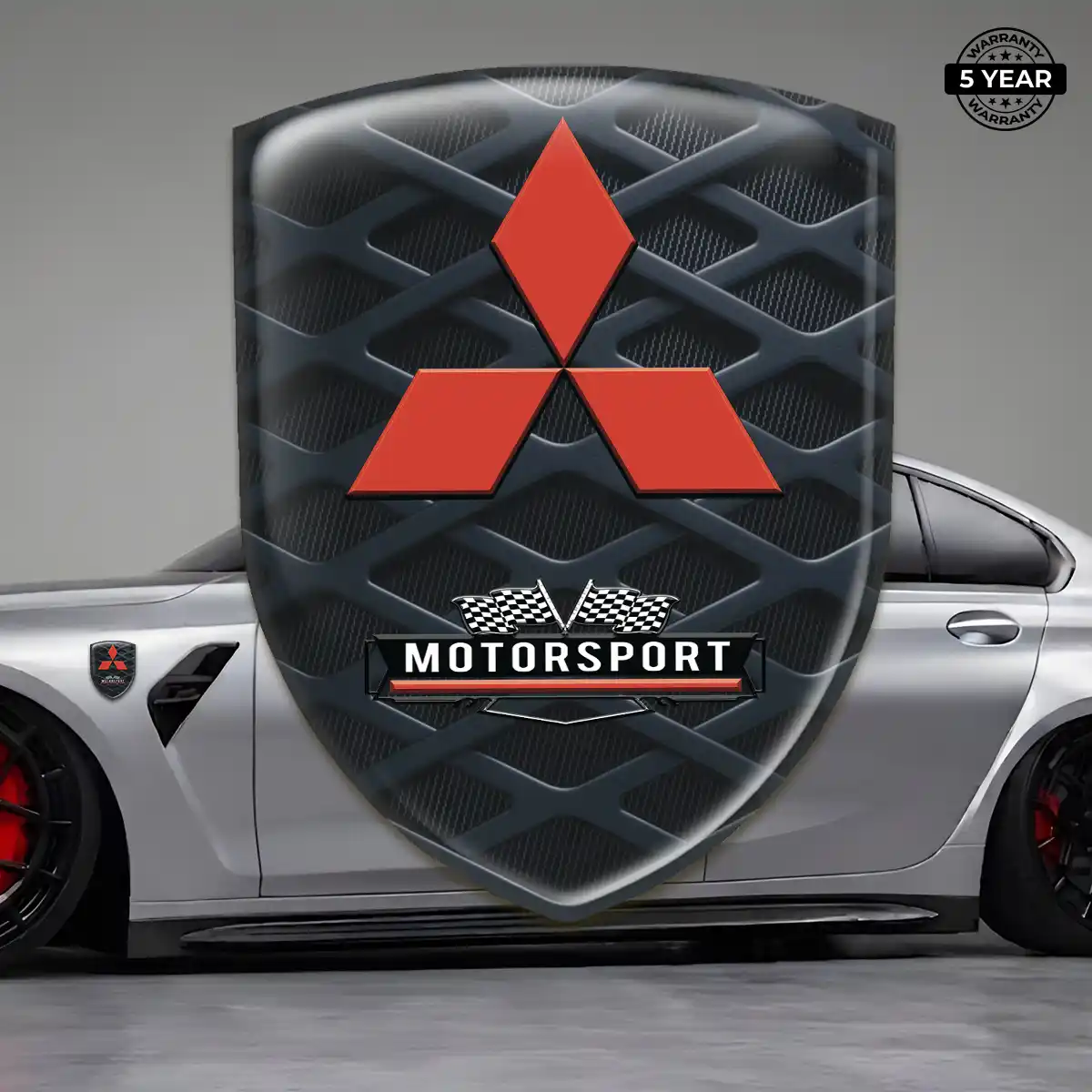 Mitsubishi 3D Badge Sticker Exclusive Series