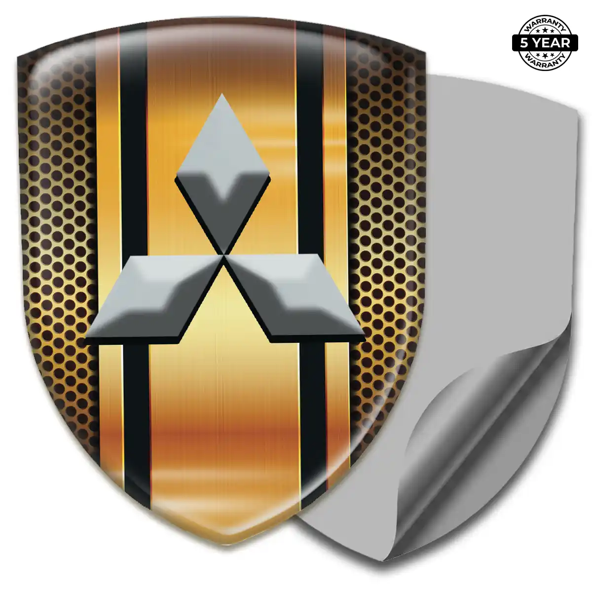 Mitsubishi 3D Badge Sticker Noble Edition