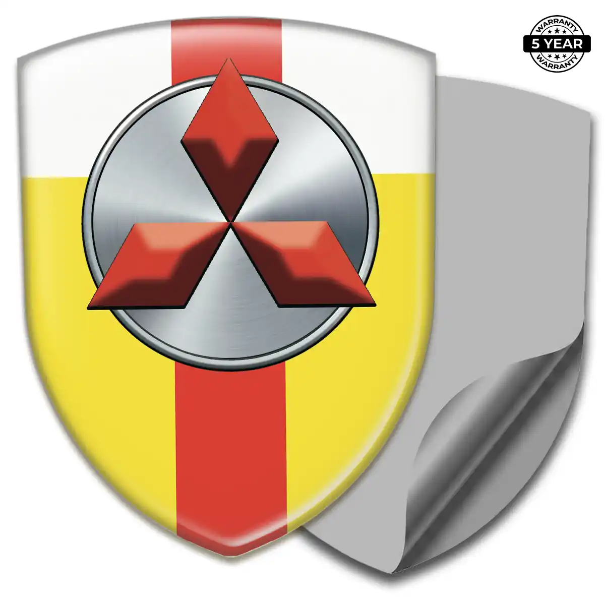 Mitsubishi 3D Domed Sticker Deluxe Edition