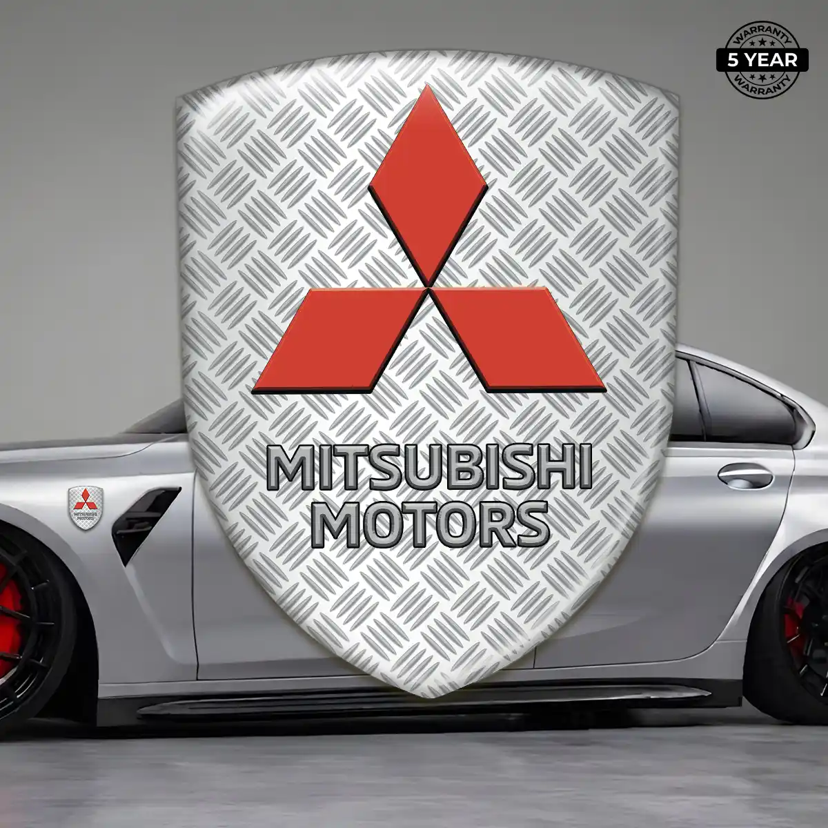 Mitsubishi 3D Domed Sticker Elite Edition